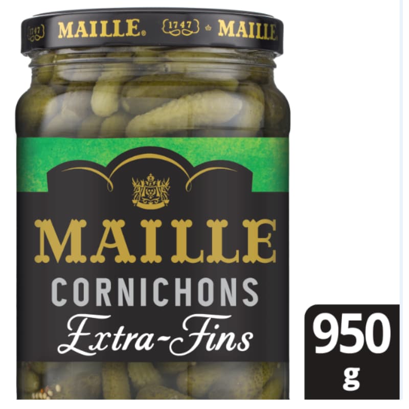 Maille Cornichons Extra-Fins Bocal 950g - 